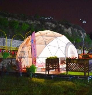 桥东浪漫球形帐篷